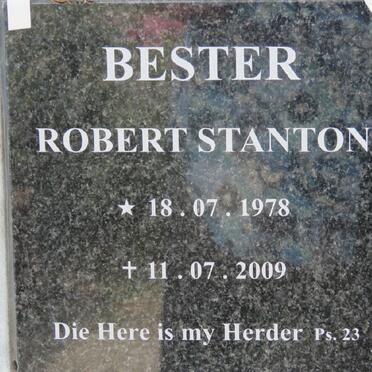 BESTER Robert Stanton 1978-2009