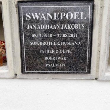 SWANEPOEL Jan Adriaan Jakobus 1948-2021