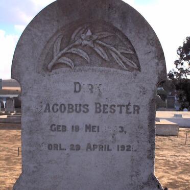 BESTER Dirk Jacobus 1843-1921