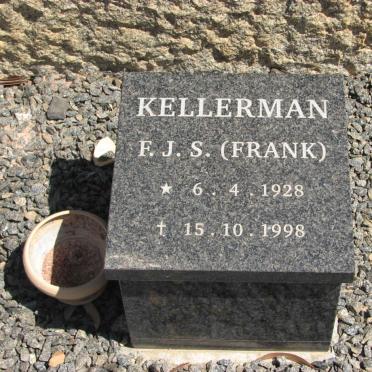 KELLERMAN F.J.S. 1928-1998