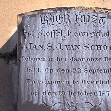 SCHOOR Jan S., van 1813-1872