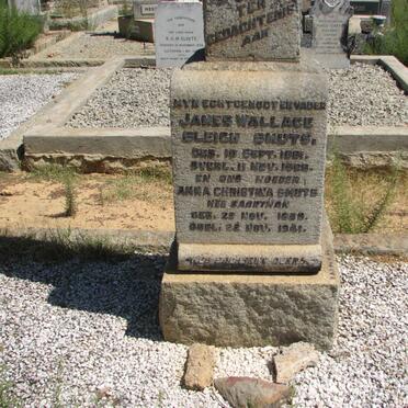 SMUTS James Wallace Sleigh 1861-1926 &amp; Anna Christina 18??-1941