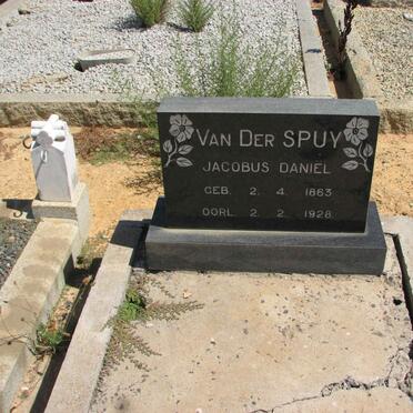 SPUY Jacobus Daniel, van der 1863-1928