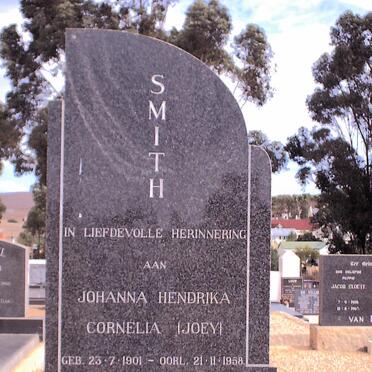 SMITH Johanna Hendrika Cornelia 1901-1958