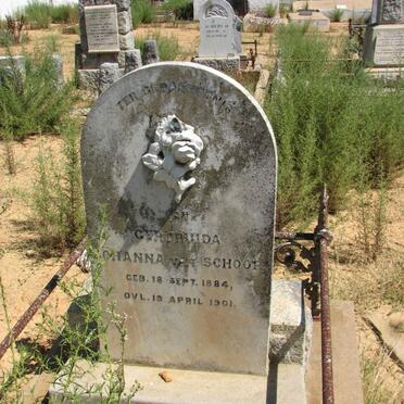 SCHOOR Gertruida Johanna, van 1884-1901