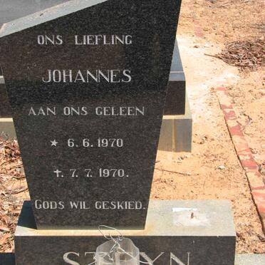 STEYN Johannes 1970-1970
