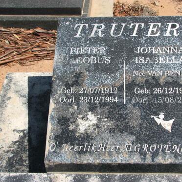 TRUTER Pieter Jacobus 1912-1994 &amp; Johanna Isabella VAN RENEN 1914-2001