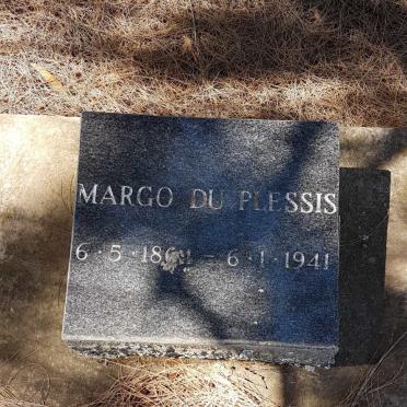 PLESSIS Margo, du 1864-1941