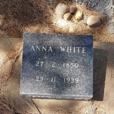 WHITE Anna 1850-1939