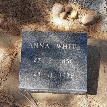 WHITE Anna 1850-1939