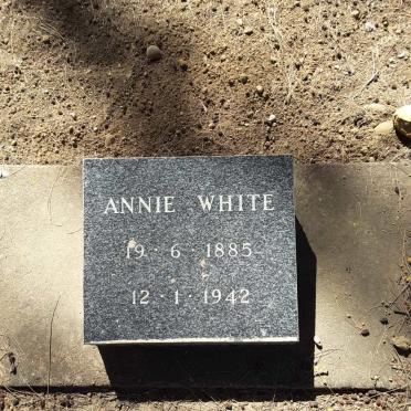 WHITE Annie 1885-1942