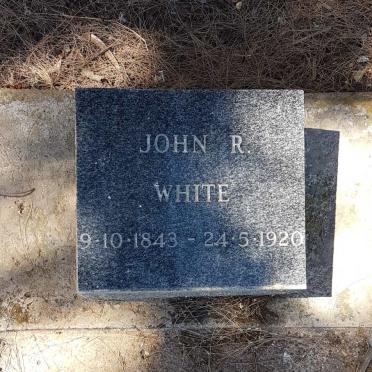 WHITE John R. 1843-1920