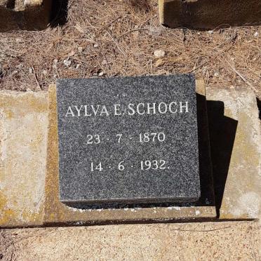 SCHOCH Aylva 1870-1932