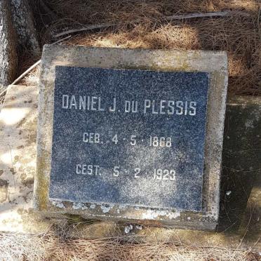 PLESSIS Daniel J., du 1868-1923