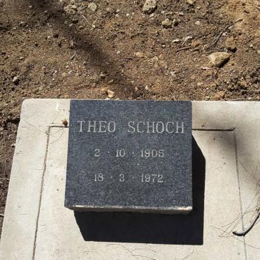 SCHOCH Theo 1905-1972