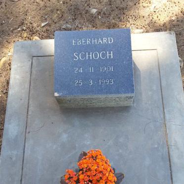 SCHOCH Eberhard 1901-1993