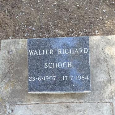 SCHOCH Walter Richard 1907-1984