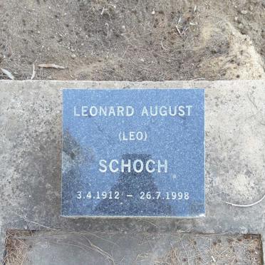 SCHOCH Leonard August 1912-1998