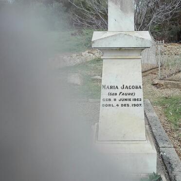 ? Maria Jacoba nee FAURE 1862-1907