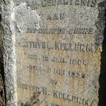 KELLERMAN Matthys L. 1864-1938 &amp; Hester H. 1870-1936