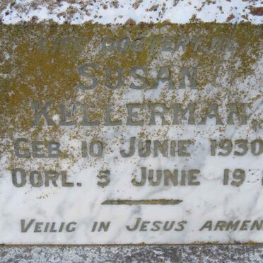 KELLERMAN Susan 1930-1931