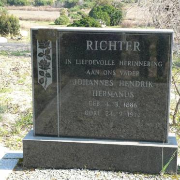 RICHTER Johannes Hendrik Hermanus 1886-1972