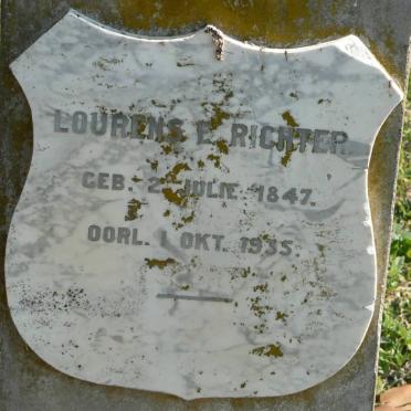 RICHTER Lourens E. 1847-1935