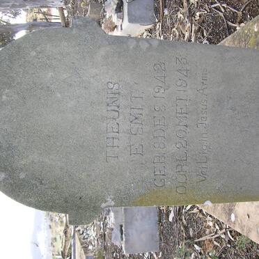 SMIT Theunis E. 1942-1943