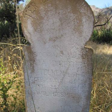 TOLKEN Maria  Dorethea nee THIART 1831-1907