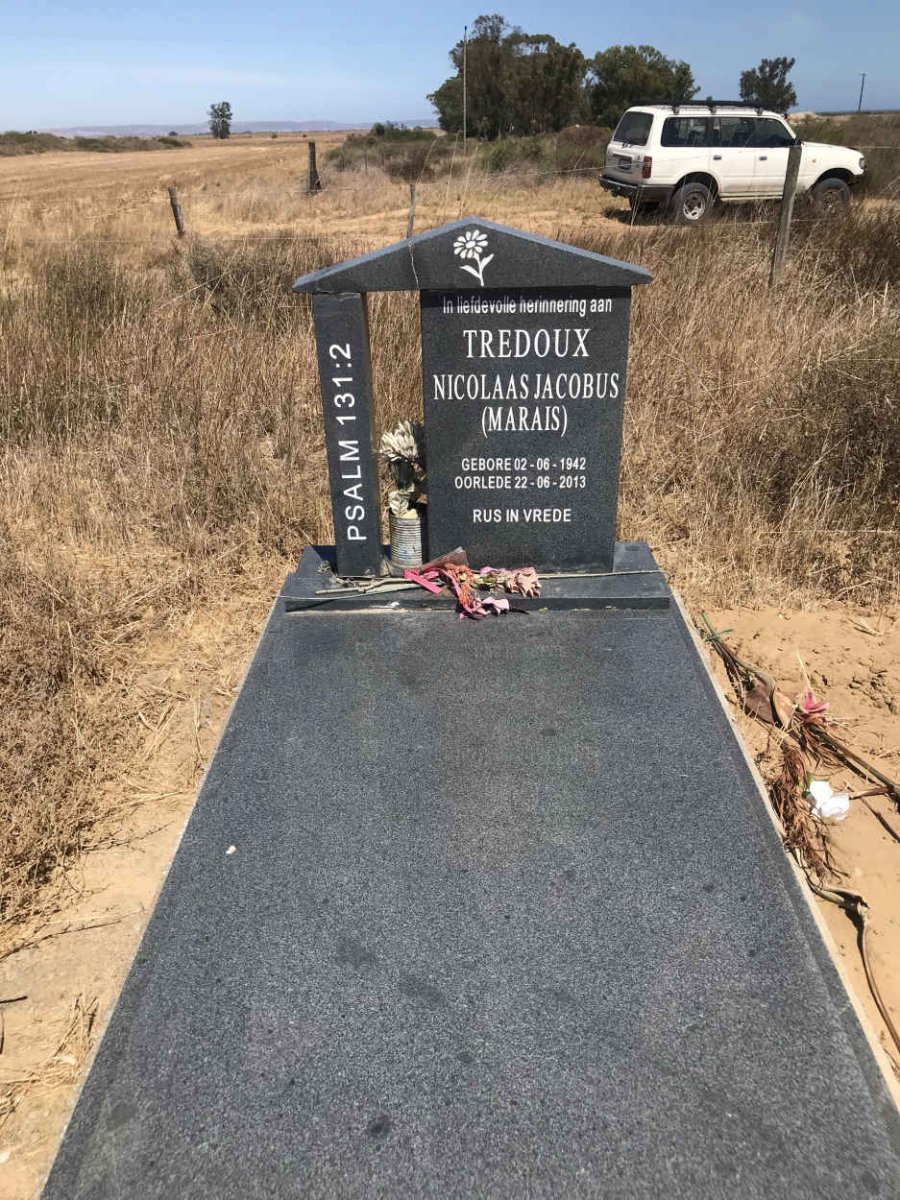 TREDOUX Nicolaas Jacobus 1942-2013