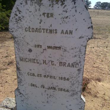 BRAND Michiel H.G. 1854-1944