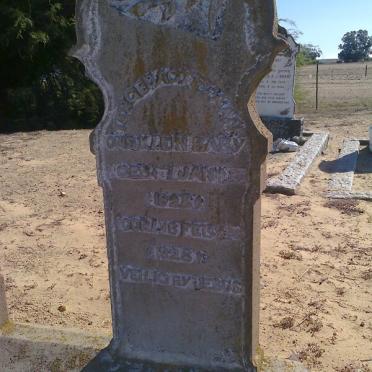 Western Cape, PIKETBERG district, Doornbosch 136, Doornboom farm cemetery