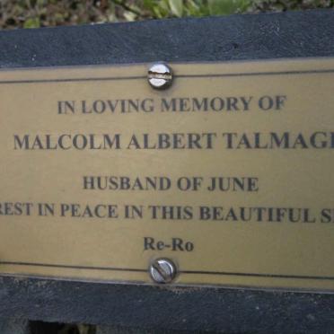 TALMAGE Malcolm Albert