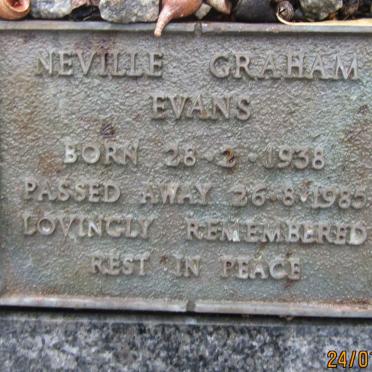 EVANS Neville Graham 1938-1985