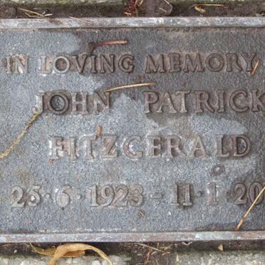 FITZGERALD John Patrick 1923-2001