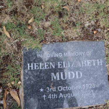 MUDD Helen Elizabeth 1923-2021