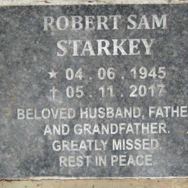 STARKEY Robert Sam 1945-2017