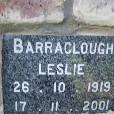 BARRACLOUGH Leslie 1919-2001