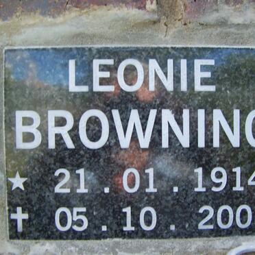 BROWNING Leonie 1914-2005