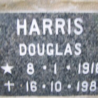 HARRIS Douglas 1916-1980