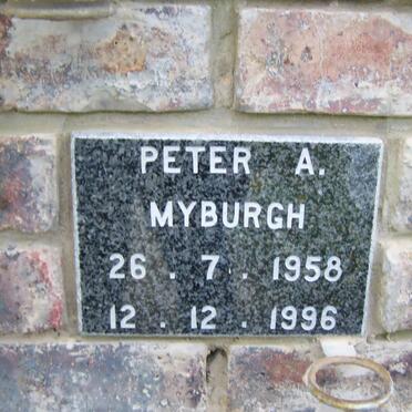 MYBURGH Peter A. 1958-1996