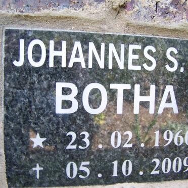 BOTHA Johannes S.C. 1960-2009