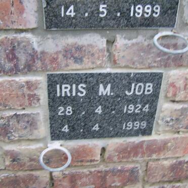 JOB Iris M. 1924-1999