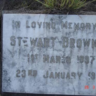 BROWNING Stewart 1897-1958