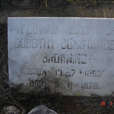 BROWNING Dorothy Constance 1893-1976