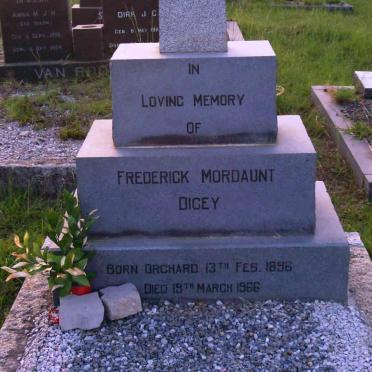 DICEY Frederick Mordaunt 1896-1966