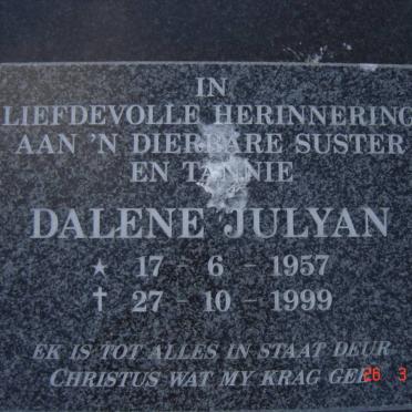 JULYAN Dalene 1957-1999