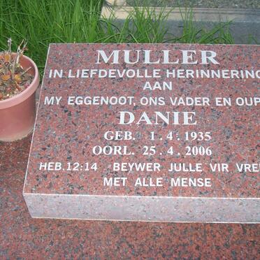 MULLER Danie 1935-2006