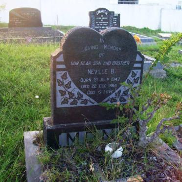 MONK Neville B.1947-1964