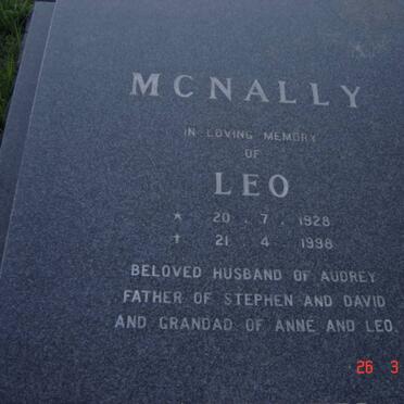 McNALLY Leo 1928-1998